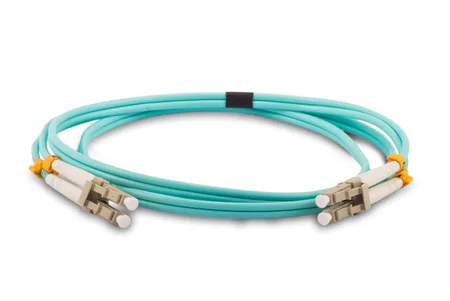 LC - LC FIBER PATCH KABLO MM OM3 2 MT  62.5/125  Multimode Fiber Optik Patch Kablo  , Multi Mode OM3 fiber kablo 2 metre